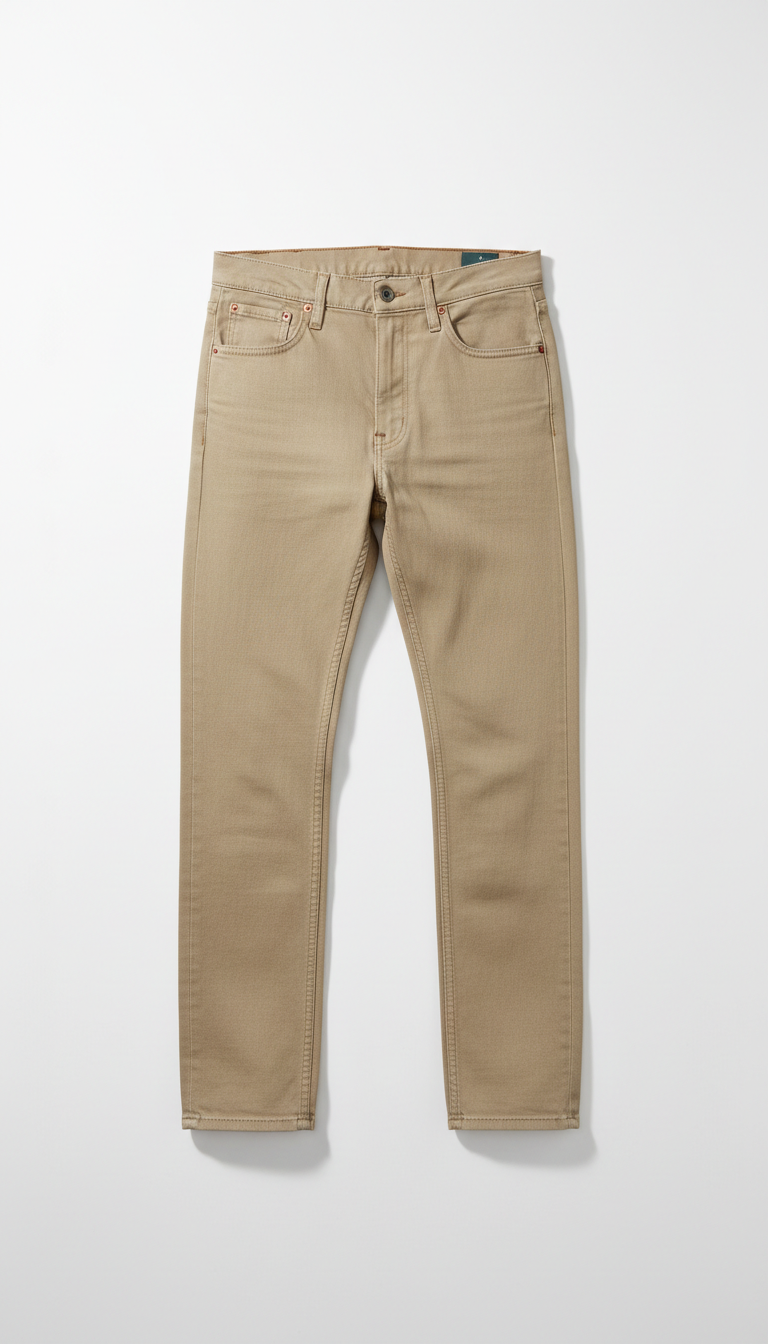 Sand Beige Everyday Jeans